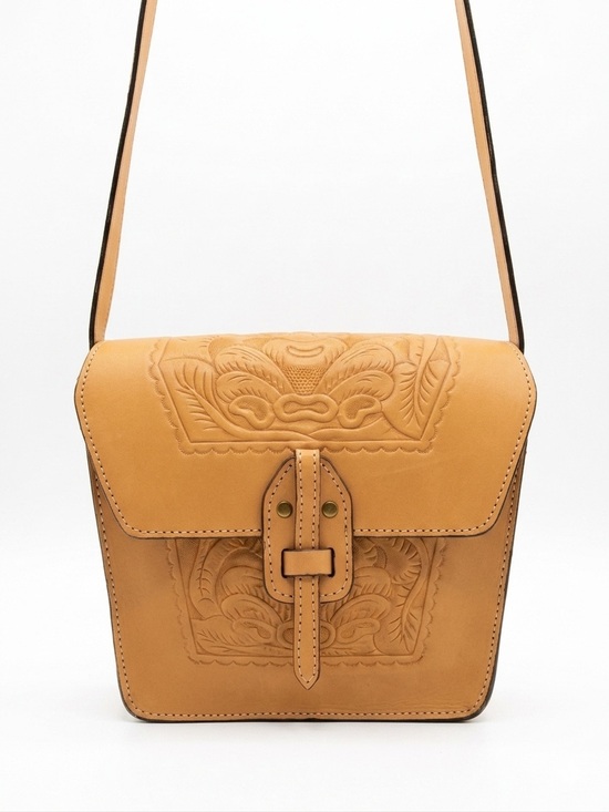 Patricia Nash Handbags - Patricia Nash Marciana Small Leather Crossbody Boho Bag